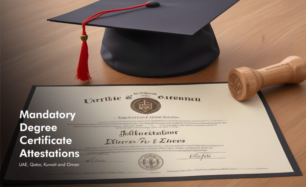 degree document attestation